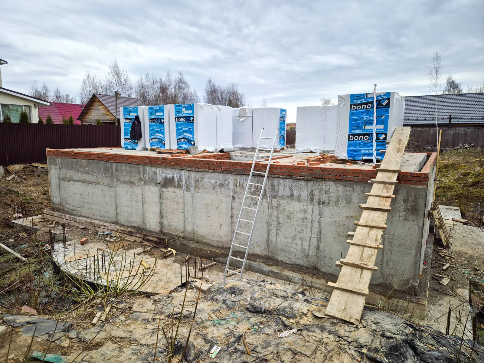 Фото объекта Дом из газоблока 158 м2 в пос. Летний Отдых (Можайское шоссе)