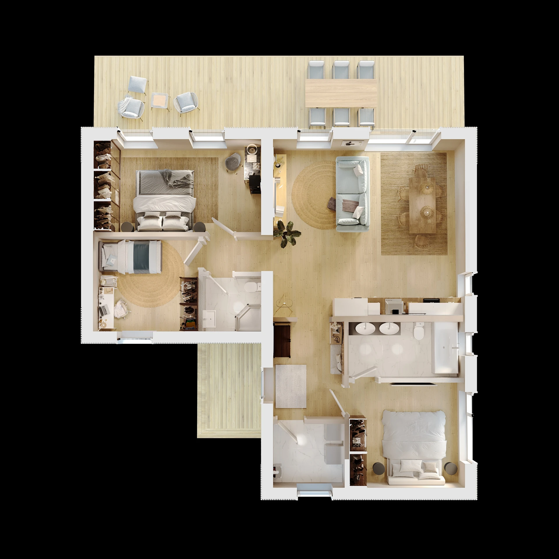 Планировка этаж №1