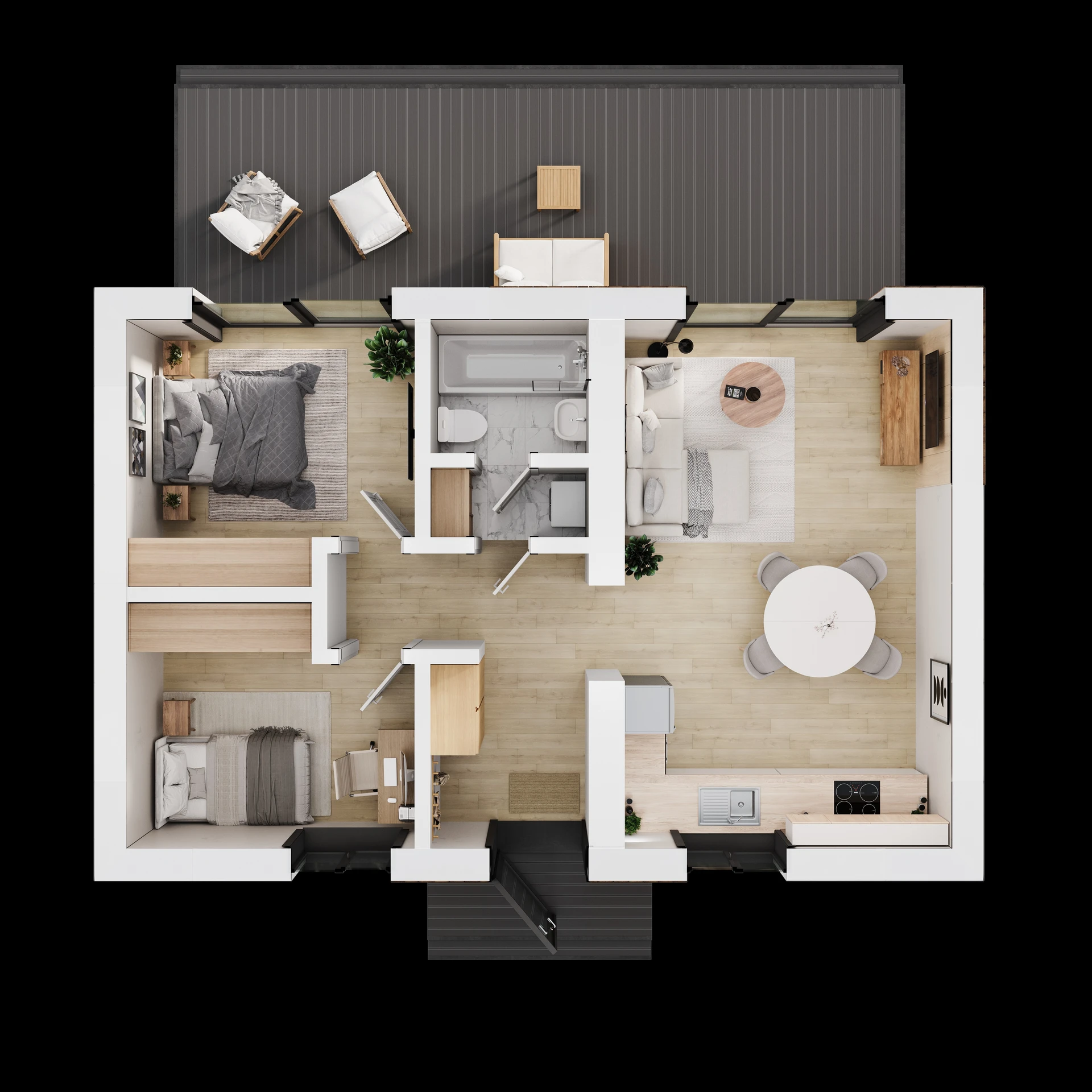 Планировка этаж №1